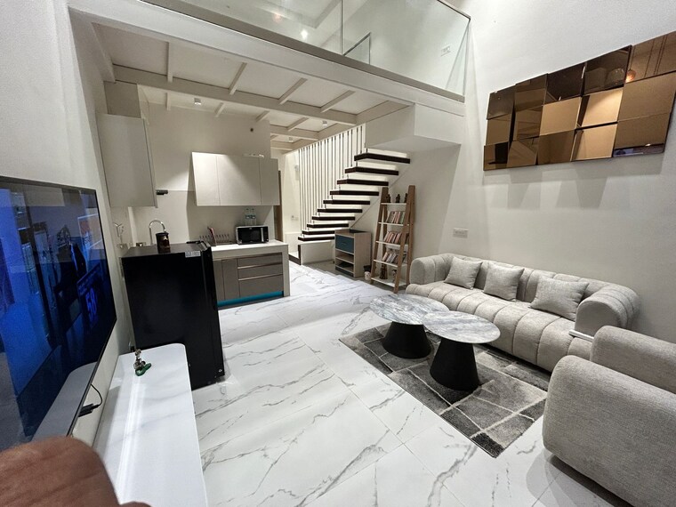 Kitchen, m3m-sky-lofts Studio 1028 Sq.Ft. Apartment In Sector 71 Gurgaon 8677512