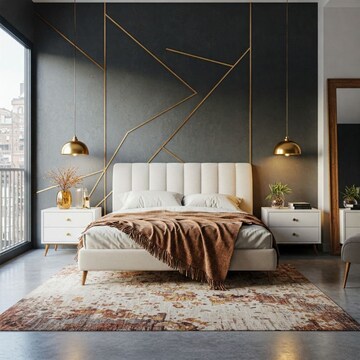 Master Bedroom in 3 BHK Apartment at Tathawade – for Sale
