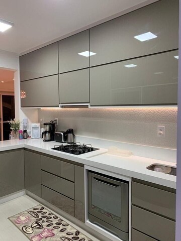 Kitchen in 3 BHK Apartment at Tathawade – for Sale