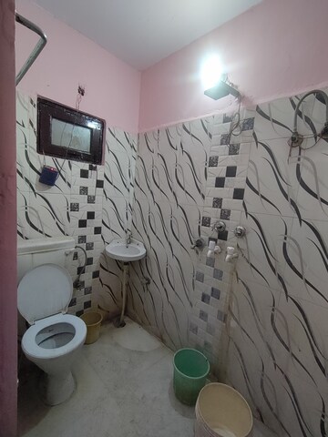 Bathroom in 2 BHK Builder Floor at Dwarka Mor – for Rent