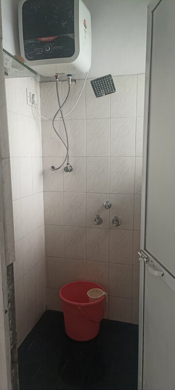 Bathroom in 1 BHK Apartment at Mahesh Apartment Ghansoli, Ghansoli – for Rent
