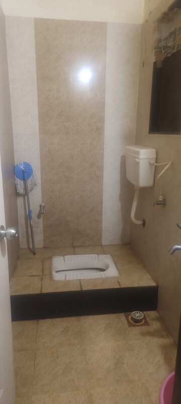 Bathroom in 1 BHK Apartment at Mahesh Apartment Ghansoli, Ghansoli – for Rent