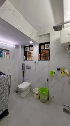 Bathroom in 1 BHK Apartment at Agarwal Exotica, Vasai East – for Sale