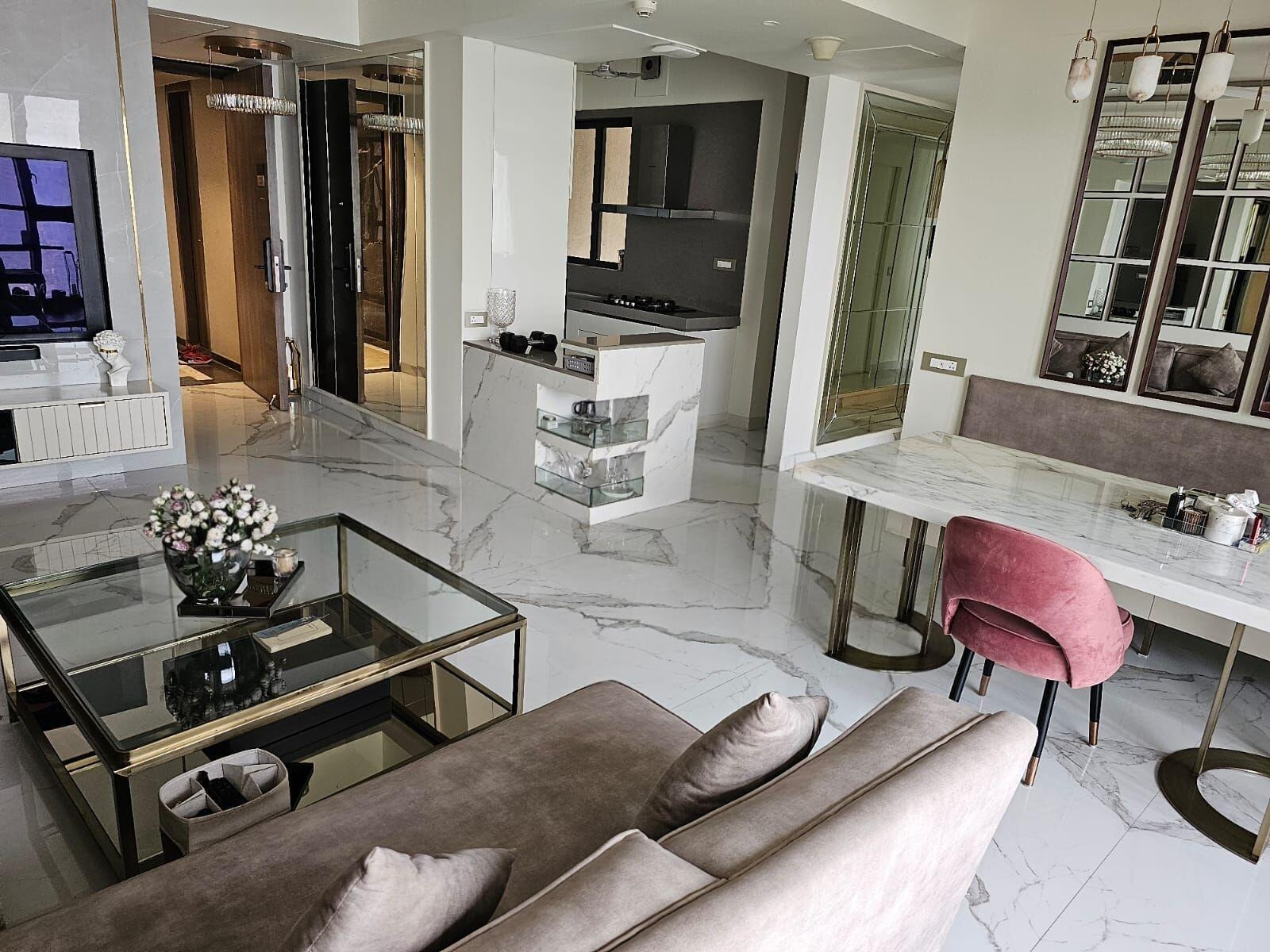 3 BHK + Pooja Room,Servant Room Apartment For Rent in Lodha Marquise