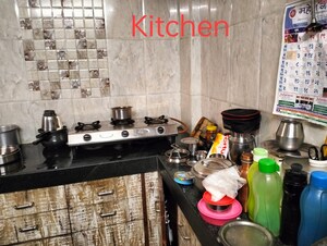 Kitchen in 1 BHK Apartment at Sunrise Galaxy, Kalyan West – for Sale
