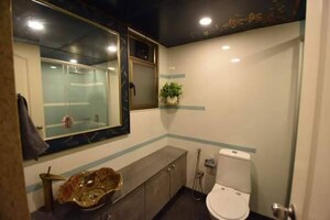 Bathroom in 3 BHK Apartment at Nakshatra Prithvi, Vasai East – for Sale