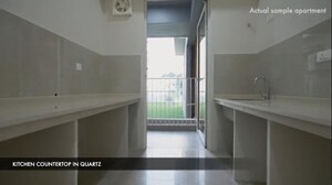 Kitchen in 3 BHK Apartment at Tata Serein, Pokhran Road No Two – for Sale