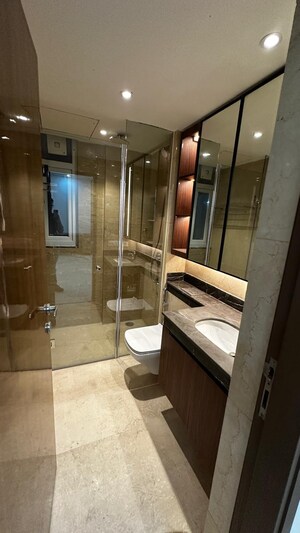 Attached Bathroom in 4 BHK Builder Floor at DLF Alameda, Sector 73 – for Sale