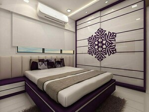 Bedroom in 3 BHK Apartment at Ajmera Manhattan, Wadala East – for Sale