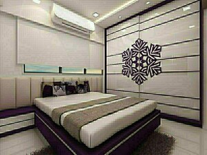 Bedroom in 3 BHK Apartment at Ajmera Manhattan, Wadala East – for Sale