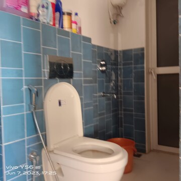 Bathroom in 3 BHK Apartment at Lodha Amara, Kolshet Road – for Rent