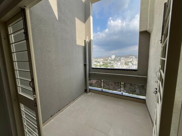 Balcony in 2 BHK Apartment at Goel Ganga Legend, Bavdhan – for Rent
