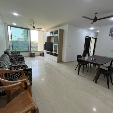 Living Room in 3 BHK Apartment at Oberoi Sky City, Khande Rao Dongari – for Rent