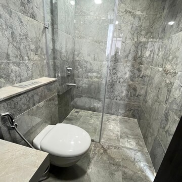 Bathroom in 3 BHK Apartment at Oberoi Sky City, Khande Rao Dongari – for Rent