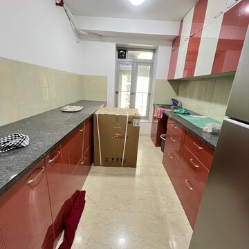 Kitchen in 3 BHK Apartment at Oberoi Sky City, Khande Rao Dongari – for Rent