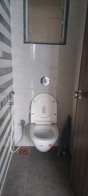 Bathroom in 1 BHK Apartment at Bhairaav Goldcrest Residency, Ghansoli – for Sale