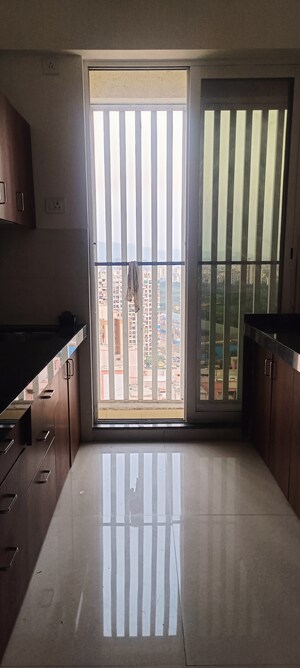 Kitchen in 1 BHK Apartment at Bhairaav Goldcrest Residency, Ghansoli – for Sale