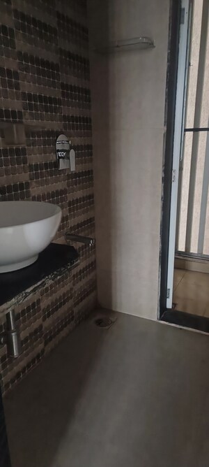 Bathroom in 1 BHK Apartment at Bhairaav Goldcrest Residency, Ghansoli – for Sale