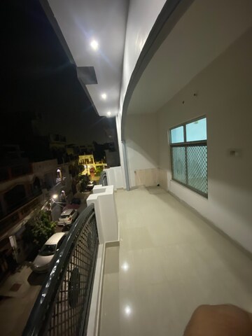Balcony in 2 BHK Builder Floor at Poddar Emerald Mall, Lda Colony – for Rent