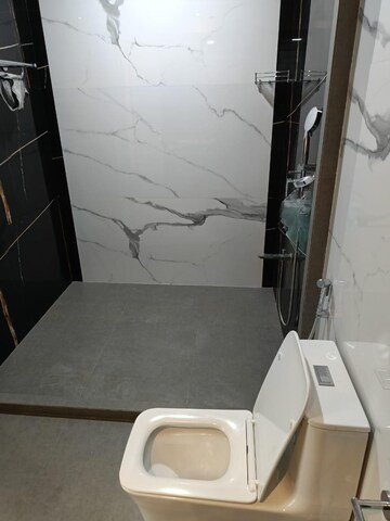 Bathroom in 3 BHK Apartment at Indiabulls Sky Forest, Lower Parel – for Rent