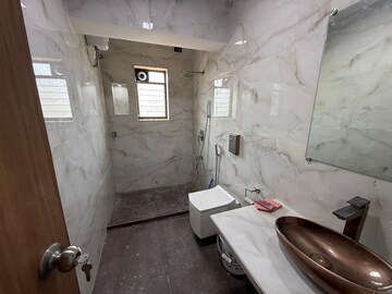 Bathroom in 2 BHK Apartment at Khar West – for Rent