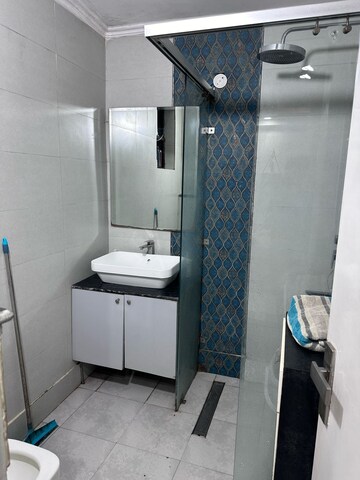 Bathroom in 3 BHK Builder Floor at Green Fields Colony – for Sale