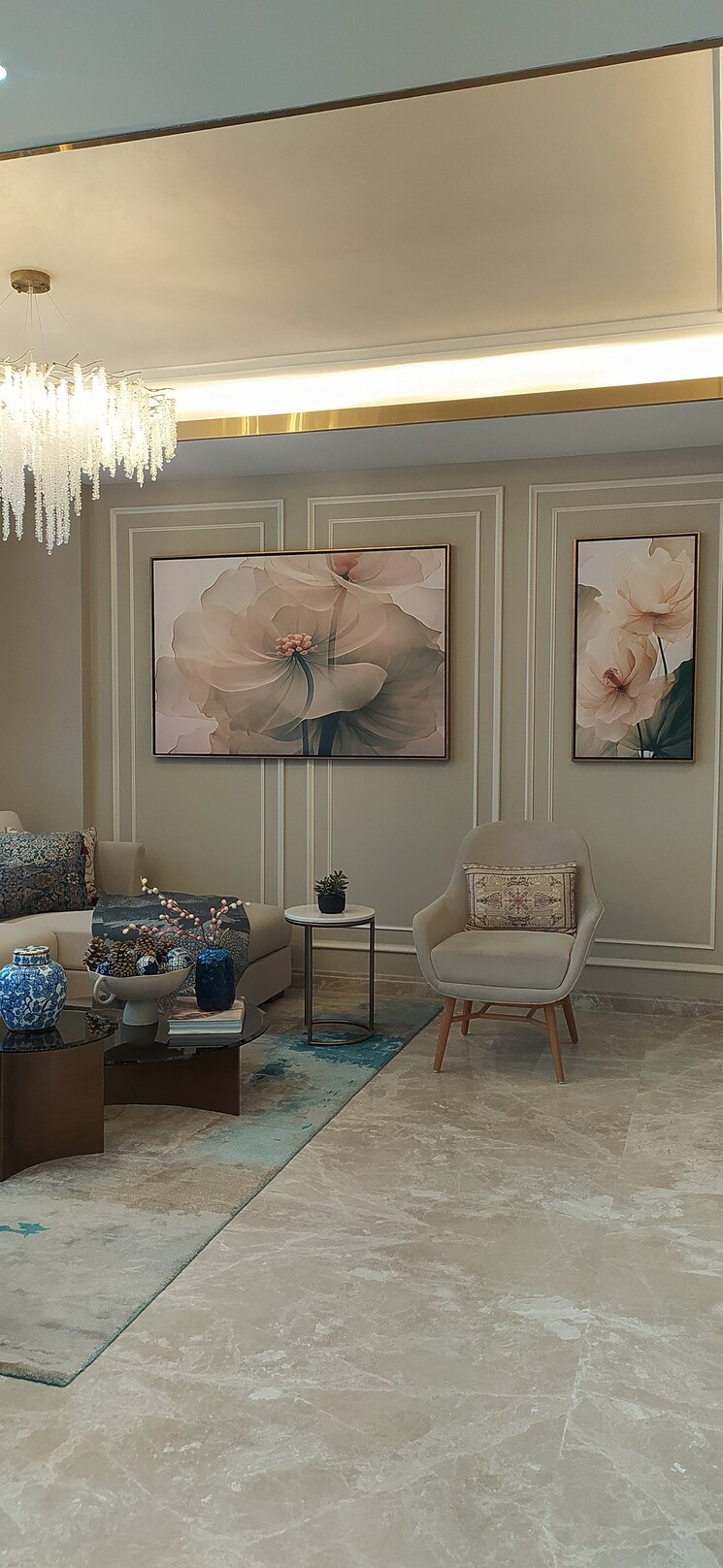 Living Room, sector 82 3 Bedroom 3300 Sq.Ft. Apartment In Sector 82 Faridabad 8678404