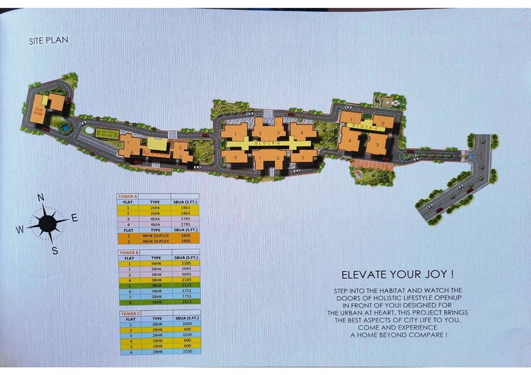 Master Plan, bariatu 1.5 Bedroom 540 Sq.Ft. Apartment In Bariatu Ranchi 8678282