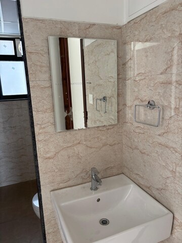 Bathroom in 2 BHK Apartment at Shapoorji Pallonji Sensorium, Hinjewadi – for Rent