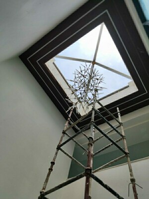 Staircase in 5 BHK Penthouse at Azeagaia Botanica, Vrindavan Yojna – for Sale