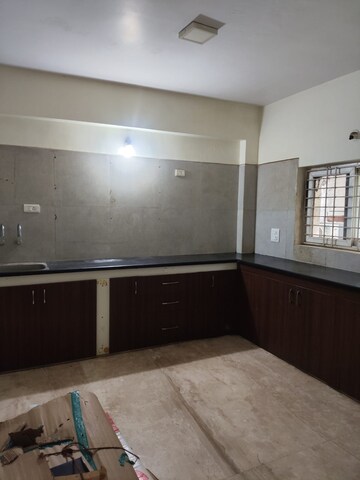 Kitchen in 3 BHK Apartment at Jubilee Hills – for Rent