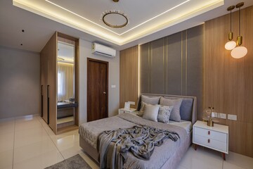 Bedroom in 3 BHK Apartment at Puravankara Windermere, Pallikaranai – for Sale