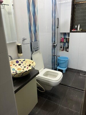 Attached Bathroom in 2 BHK Apartment at Cliff Tower, Andheri West – for Sale