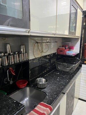 Kitchen in 2 BHK Apartment at Cliff Tower, Andheri West – for Sale