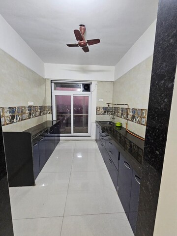 Kitchen in 3 BHK Apartment at Galaxy Greenwoods, Kharghar – for Sale