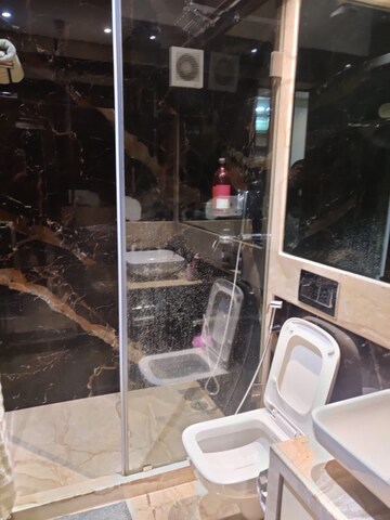 Bathroom in 3 BHK Apartment at Triveni Sangam, Peddar Road – for Sale