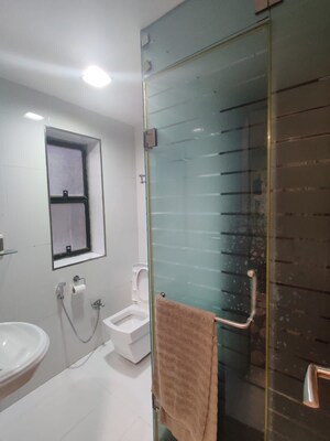 Bathroom in 3 BHK Apartment at Triveni Sangam, Peddar Road – for Sale