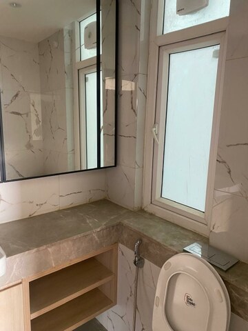 Bathroom in 4 BHK Builder Floor at DLF Gardencity Enclave, Sector 93 – for Rent