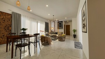 Living Room in 3 BHK Apartment at Puravankara Purva Somerset House, Guindy – for Sale