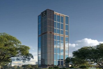  Office Space – Exterior View View at Thaltej - for Rent