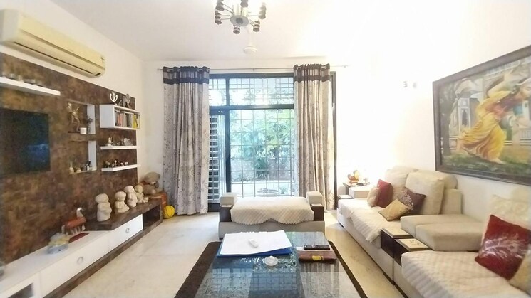 Living Room, ss-aaron-ville 4 Bedroom 3100 Sq.Ft. Independent House In Sector 48 Gurgaon 8679319