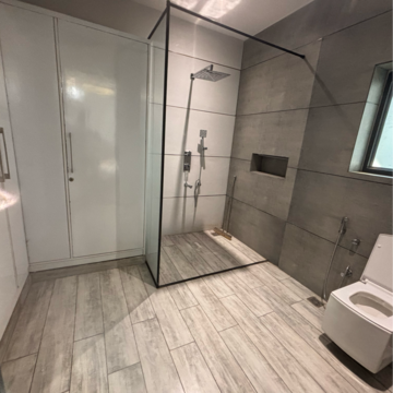 Bathroom in 3 BHK Apartment at Conscient Hines Elevate, Sector 59 – for Rent