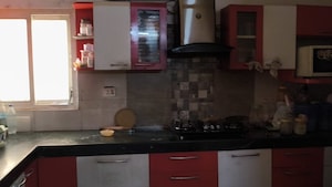 Kitchen in 3 BHK Apartment at Shri Balaji BCC Tower, Sultanpur Road – for Sale