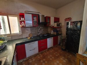 Kitchen in 3 BHK Apartment at Shri Balaji BCC Tower, Sultanpur Road – for Sale