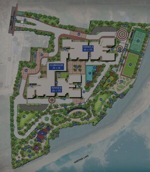 Master Plan in 3 BHK Apartment at Prestige Somerville, Whitefield – for Sale