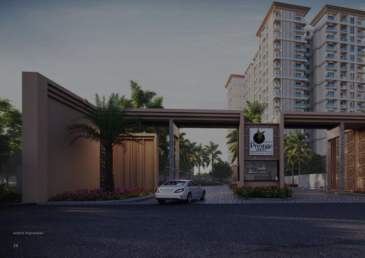 Exterior View, prestige-somerville 3 Bedroom 1818 Sq.Ft. Apartment In Whitefield Bangalore 8680018