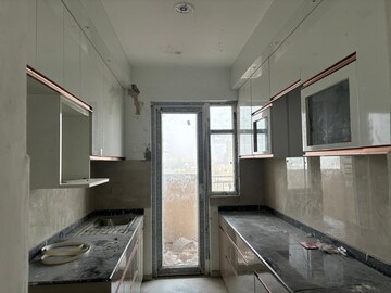 Kitchen in 3 BHK Apartment at Rishita Manhattan, Gomti Nagar – for Rent