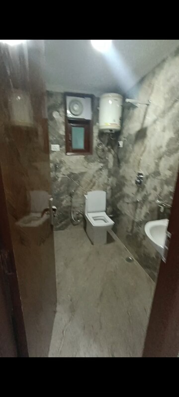 Bathroom in 3 BHK Builder Floor at Panchsheel Vihar – for Rent