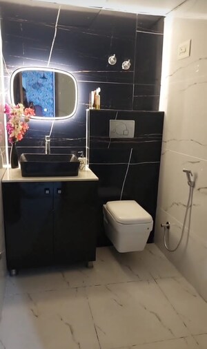 Bathroom in 2 BHK Apartment at KDP Grand Savanna, Raj Nagar Extension – for Sale