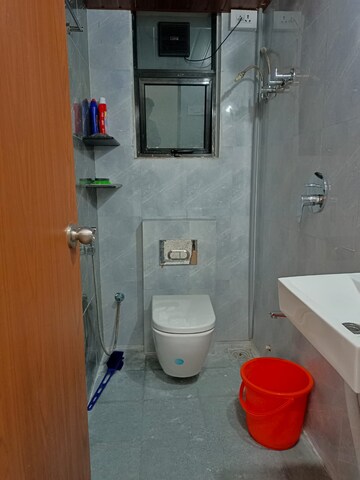Bathroom in 1 BHK Apartment at Earth Vintage, Dadar West – for Rent